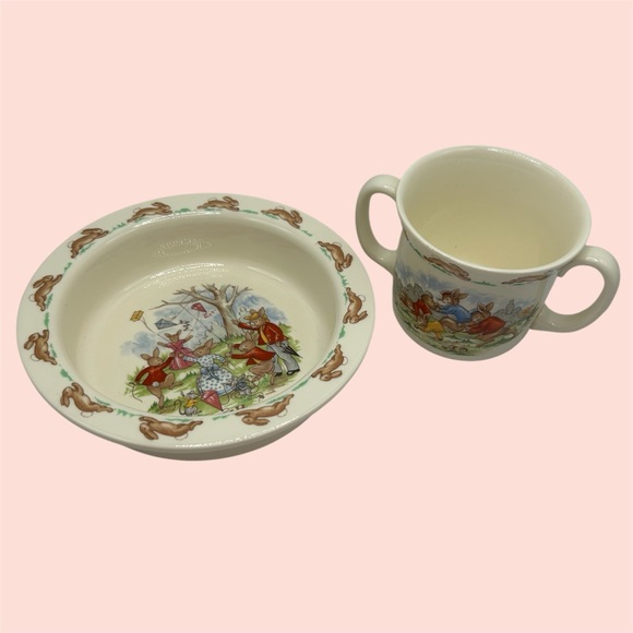 Royal Doulton Other - Royal Doulton Bunnykins 2 Piece Set